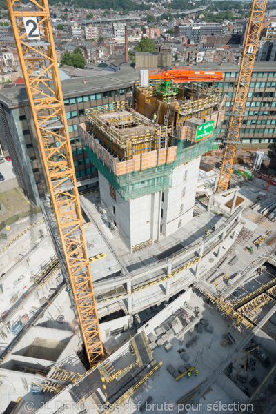 tour des finances à Liège